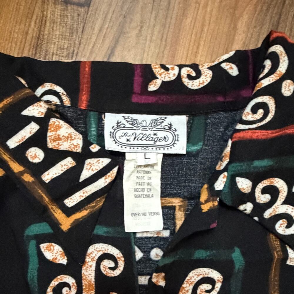 VINTAGE 60s Women’s Button Down by The Villager Size L - Picture 5 of 8